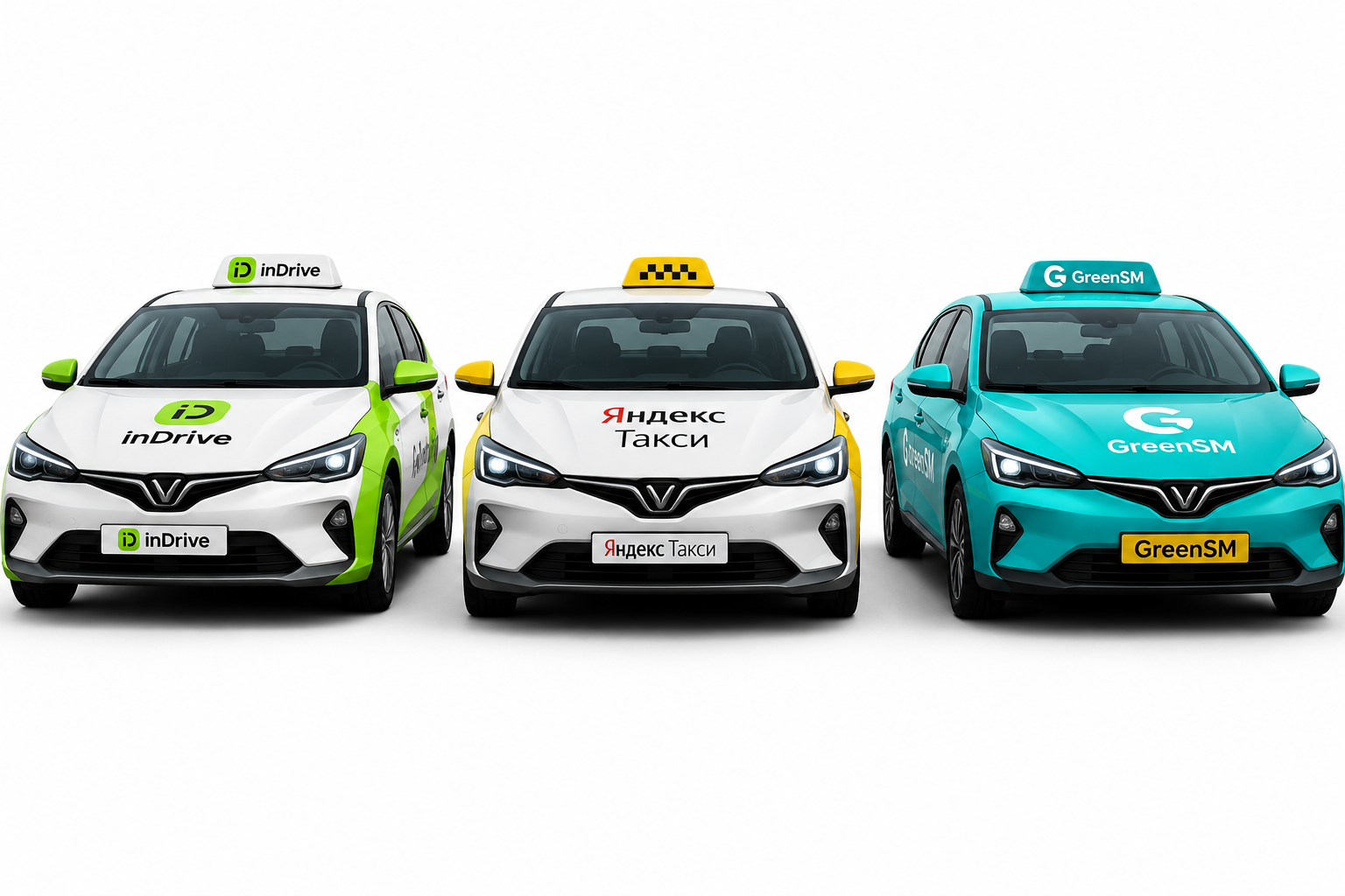 Подключаем к Яндекс.Такси, inDrive, greenSM